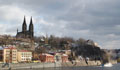 The riverside and Vyšehrad